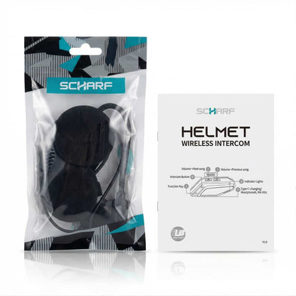 Scharf L8 PRO Mega Bass 2. Nesil Motosiklet İnterkom Sistemi - Bluetooth 5.4